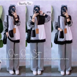 OREO SET / SET CELANA / SET BAJU MUSLIM dengan harga Rp60.000