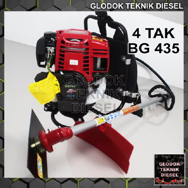 MATRIX MESIN POTONG RUMPUT GENDONG 4 TAK BG 435 BG435 BRUSH CUTTER 4 STROKE KUALITAS TERBAIK
