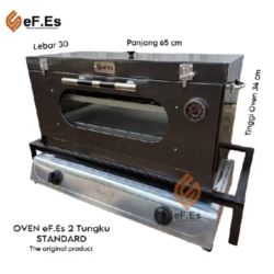 Oven kompor 2 tungku terlaris